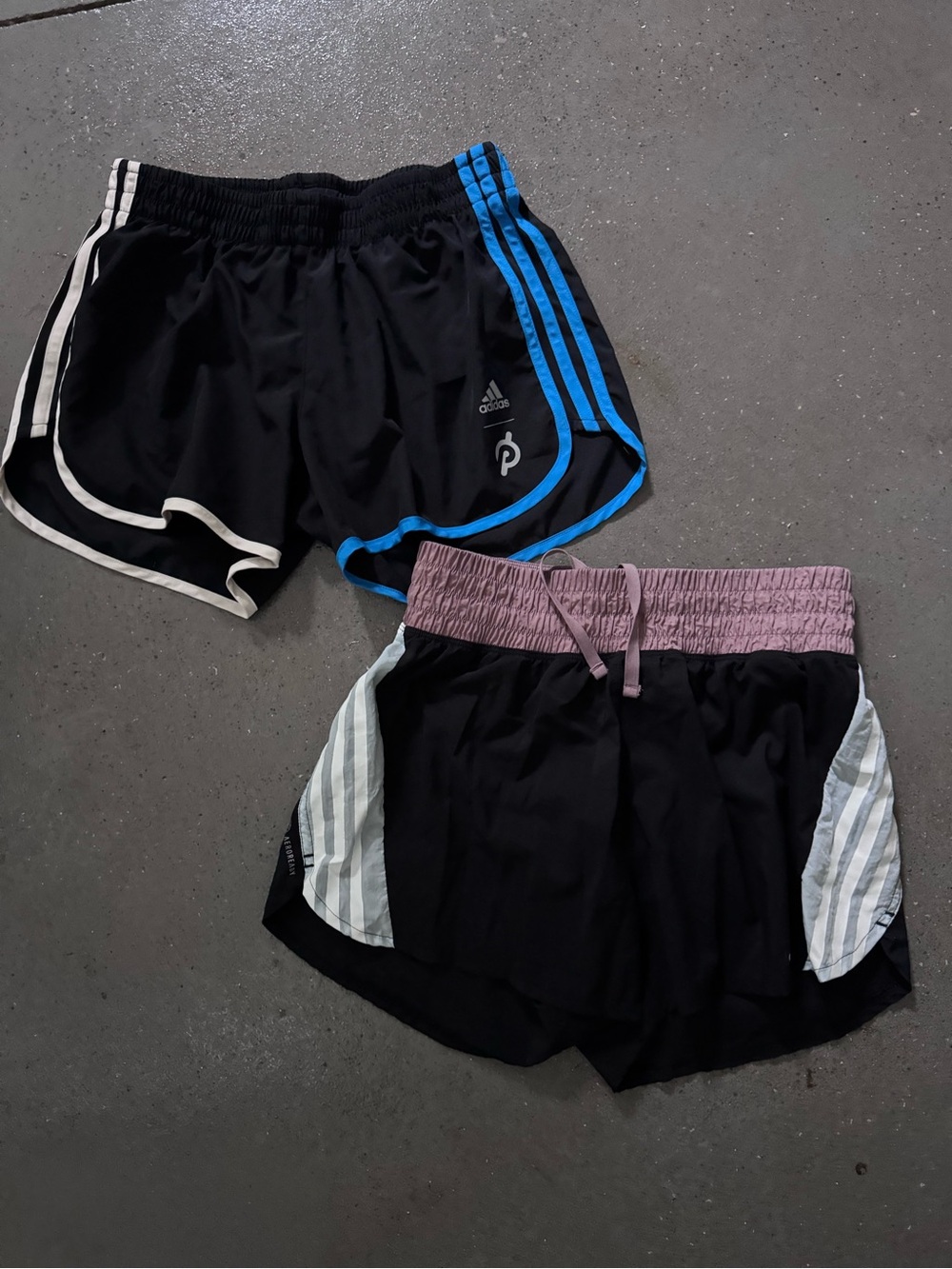 Adidas Women’s Black Running Shorts with liner size M